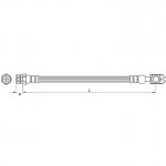 Pidurivoolik METZGER 4110891