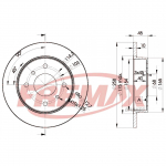 Piduriketas FREMAX BD-9901