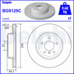 Piduriketas DELPHI BG9129C