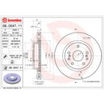 Piduriketas BREMBO 09.C047.11