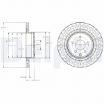 Piduriketas DELPHI BG4307