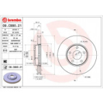 Piduriketas BREMBO 09.C990.21