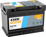 Aku EXIDE Premium EA770 77AH 760A