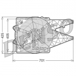 Ventilaator, mootorijahutus DENSO DER09100