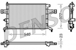 Radiaator, mootorijahutus DENSO DRM20082