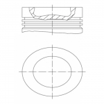 Kolvid MAHLE ORIGINAL 038 56 00