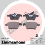 Piduriklotsi komplekt, ketaspidur ZIMMERMANN 23746.185.1