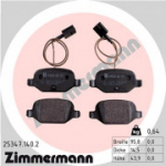 Piduriklotsi komplekt, ketaspidur ZIMMERMANN 25347.140.2