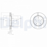 Piduriketas DELPHI BG4212