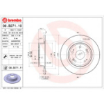 Piduriketas BREMBO 08.B271.11