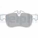 Piduriklotsi komplekt, ketaspidur DELPHI LP1521