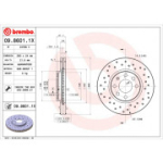 Piduriketas BREMBO 09.8601.1X