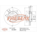 Piduriketas FREMAX BD-2881