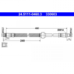 Pidurivoolik ATE 24.5111-0460.3