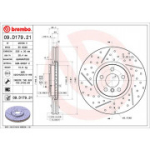 Piduriketas BREMBO 09.D179.21