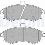 Piduriklotsi komplekt, ketaspidur DELPHI LP1788