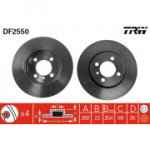 Piduriketas TRW DF2550