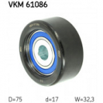 Seade ja juhtrull, soonrihm SKF VKM 61086