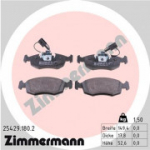 Piduriklotsi komplekt, ketaspidur ZIMMERMANN 25429.180.2