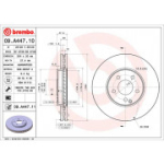 Piduriketas BREMBO 09.A447.11