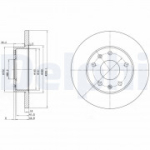 Piduriketas DELPHI BG3426