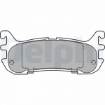 Piduriklotsi komplekt, ketaspidur DELPHI LP1452