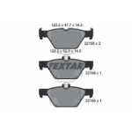 Piduriklotsi komplekt, ketaspidur TEXTAR 2215801