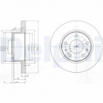Piduriketas DELPHI BG3752