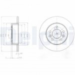 Piduriketas DELPHI BG3552