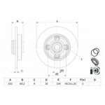 Piduriketas BOSCH 0 986 479 F74