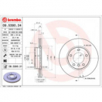 Piduriketas BREMBO 09.5390.31