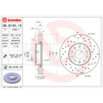 Piduriketas BREMBO 09.9145.1X