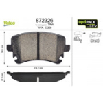 Piduriklotsi komplekt, ketaspidur VALEO 872326