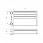 Soojusvaheti, salongik&uuml;te VALEO 812255