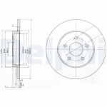 Piduriketas DELPHI BG3663C