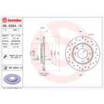 Piduriketas BREMBO 08.5334.1X