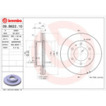 Piduriketas BREMBO 09.B622.10