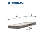 Filter, salongi&otilde;hk FILTRON K 1206-2x