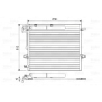 Kondensaator, kliimaseade VALEO 814025