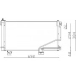 Kondensaator, kliimaseade MAHLE ORIGINAL AC 347 001S
