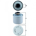 &Otilde;hufilter MAHLE ORIGINAL LX 1245