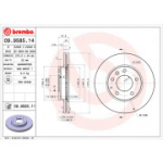 Piduriketas BREMBO 09.9585.11