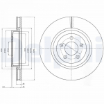 Piduriketas DELPHI BG9050