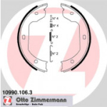 Piduriklotside komplekt, seisupidur ZIMMERMANN 10990.106.3
