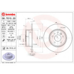 Piduriketas BREMBO 08.7015.21