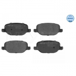 Piduriklotsi komplekt, ketaspidur MEYLE 025 237 6017