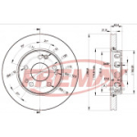 Piduriketas FREMAX BD-2312