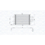 Kondensaator, kliimaseade MAGNETI MARELLI 350203735000