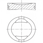 Kolvid MAHLE ORIGINAL 009 36 01