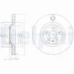 Piduriketas DELPHI BG9054